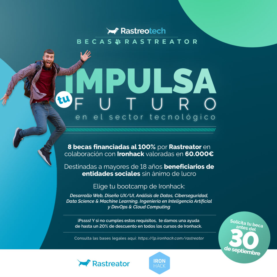 Cartel BECAS Rastreotech 2024